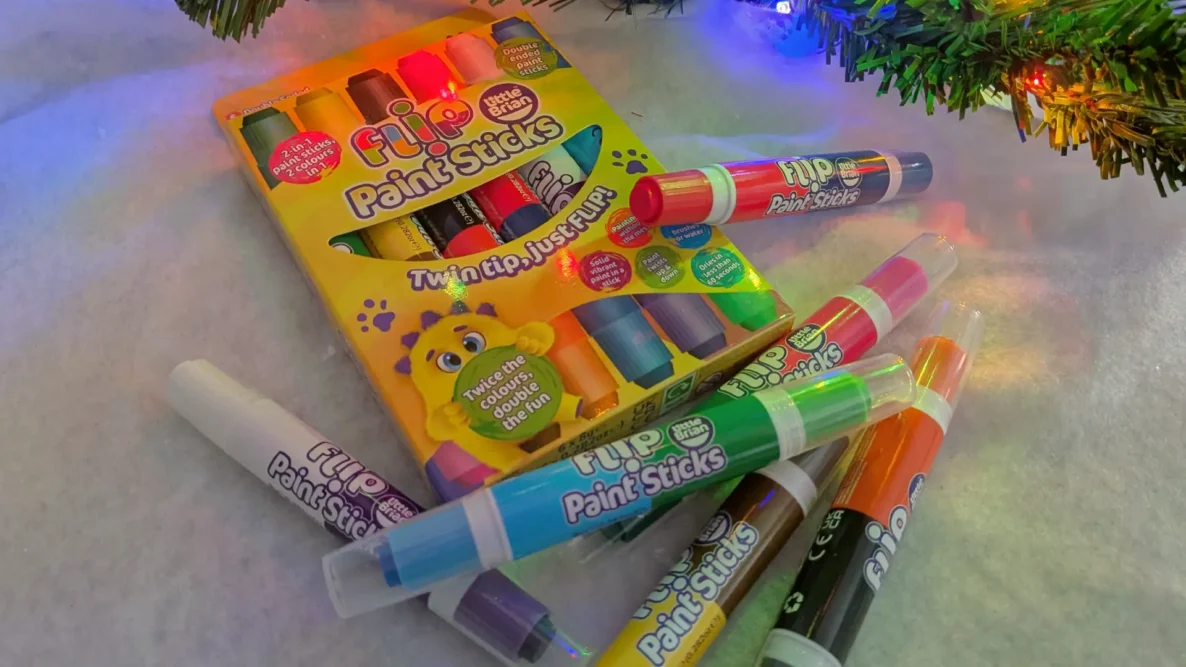 Kids' stocking fillers paint sticks